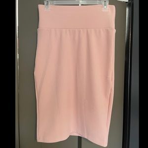 Light Pink LuLaRoe Skirt, Sz S, NWOT